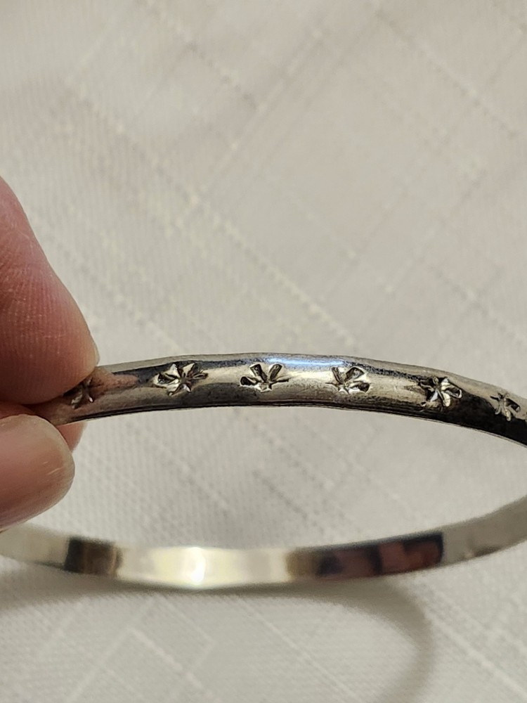 1980s Vintage Sterling Silver Bracelet From Mexico
