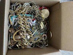 Jewelry 1 lb Lot -All intact ,Wearable, Estate, Vintage to Modern – Lot #GH12