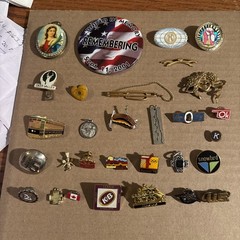 30 Various Pins And Pendants