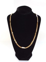 Vintage Monet Gold Tone Long Chain Necklace, Gift for Her, Jewelry