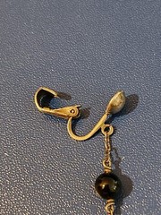 Sterling Silver Onyx Dangle Earrings