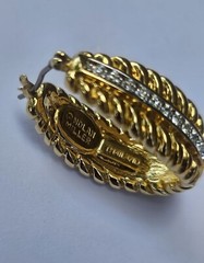 Nolan Miller Any Occasion Hoop Earrings Signed
