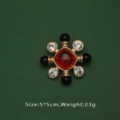 Baroque French Retro Pearl Exquisite Brooch Pin Summer Skirt Party Accessories