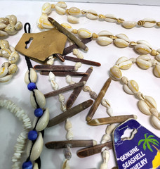 Over 1 lb Seashell Jewelry Lot Wearable Beach Boho Ocean Style VTG-New