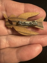 8 Vintage Miscellaneous Pins/Brooches- Scuffed Or Missing Stone/s. See Pictures