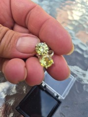 vintage sterling earrings and other pair we cant make out. Estate cleanout