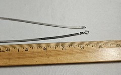 Vintage Danecraft Sterling Silver Herringbone Chain 16” Stamped Italy 925