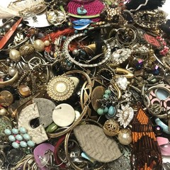 1 Lb Single Earrings Lot Craft Junk Broken Jewelry Lot Vintage Modern ..