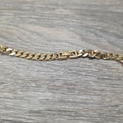Monet Link Chain Necklace Gold Tone Chunky 32″ Signed Bold Statement Jewelry