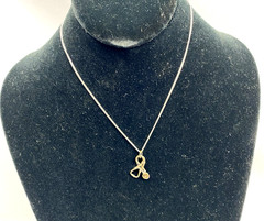 James Avery .925 Sterling Silver Stethoscope Charm With Sterling 925 Chain