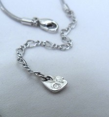 DESIGNER SWAN SIGNED SWAROVSKI FACETED BRIOLETTE CRYSTAL DROPS CHAIN NECKLACE