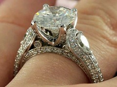 2.25Ct Round Cut Lab Created Diamond Women’s 925 Silver Wedding/Engagement Ring