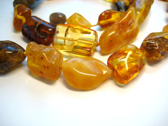 Genuine Massive Amber Beautiful Baltic Amber Necklace 25 inches 42-45 gr. !!!