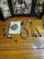 Earth-tone Wearable Costume Jewelry Lot