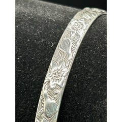 Vintage Pre-1945 Danecraft Sterling Silver Bangle Bracelet 13 g
