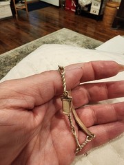 Vintage Italian Sterling Silver and Jade Link Bracelet