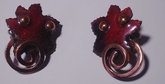 RENOIR MATISSE, Trafari and other Clip On Earrings