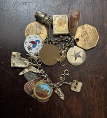 Vintage Charm Bracelet + Souvenir & Other Charms