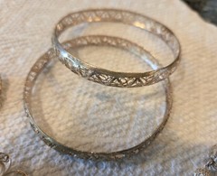 EUC Vintage Italian silver filigree jewelry set 1960’s from ITALY complete set