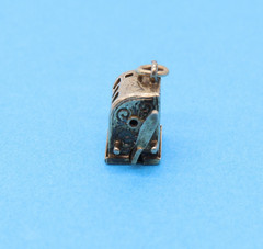 Vintage Danecraft Sterling Slot Machine 5/8″ Pendant Charm