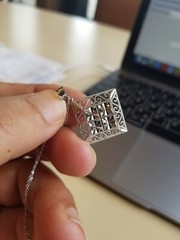 Vintage ZRW jewelers design Filigree 10k/ 3.03 grams ..