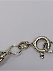 Sterling Silver 925 Italy 6MM Wide Vintage Rope Chain Bracelet 7″ 7.9g