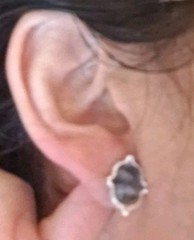 Napier Gray, Silver, Gold Tone Clip On Earrings For Women NEW