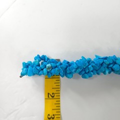 VINTAGE CAROLYN Pollack Sterling Silver .925 BLUE Turquoise Necklace 21 in *EUC*