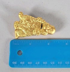 Vintage Gold Toned Metal Cocker Spaniel Dog Pin Brooch Jewelry