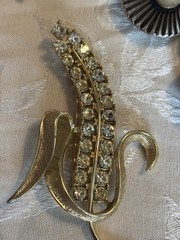 Lot Of Sarah Coventry Vintage Costume Jewelry Rare Earrings One Necklace Brooch