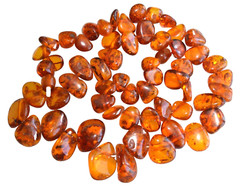 ✅60cm = 54gr RUSSIAN SOVIET BALTIC AMBER BEAD NECKLACE 琥珀 BRACELET STONE PENDANT