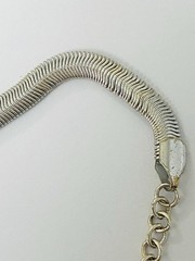 Robert Rose Chunky Cluster Necklace Large Clear Lucite Faceted Beads And Rings