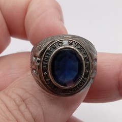 Vintage United States Air Force Sterling Silver Ring Sz 10.25