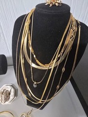 Special, Wow Gold Tone Jewelry lot Some signed