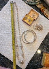 EUC Vintage Italian silver filigree jewelry set 1960’s from ITALY complete set