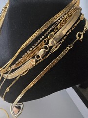 Special, Wow Gold Tone Jewelry lot Some signed