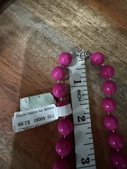 Vintage Jewelry some Hong Kong 20 Necklaces Plastic Bracelets Multistrand J1