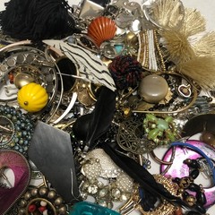 1 Lb Single Earrings Lot Craft Junk Broken Jewelry Lot Vintage Modern ..