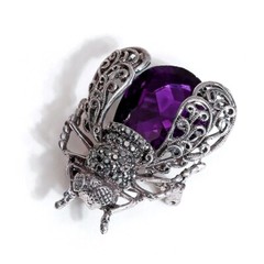 Crystal Insect Brooch Beetles Brooches Pin Fashion For Women Pins Scarf Jewelry