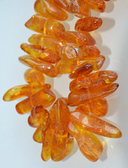 69gr RUSSIAN SOVIET BALTIC AMBER BEAD NECKLACE 琥珀 BRACELET STONE PENDANT EARRING