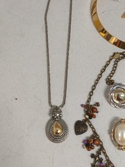 VTG Premier Designs Jewelry Lot Silver Gold Tone Necklaces Bracelets++ (#133)