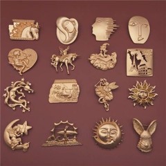 Women Vintage Brooch Pin Wedding Party Antique Jewelry Accessories Suit Corsage