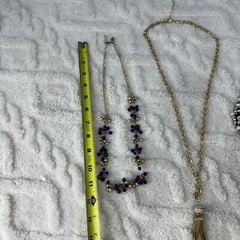 Estate Find Necklaces Lot X 3. Custom Jewelry Modern Multicolor