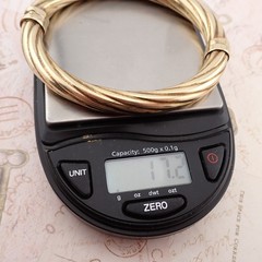 Vintage Veronese V Twisted 6mm Hinged Gold Over Sterling 6 3/4″ Bangle Bracelet
