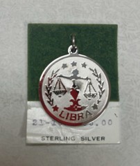 Vintage Dancraft Libra Charm