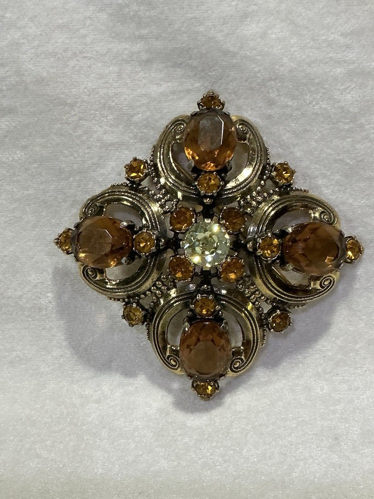 SCHIAPARELLI Brooch! Large And Stunning! Excellent Condition!