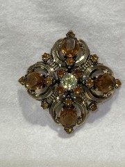 SCHIAPARELLI Brooch! Large And Stunning! Excellent Condition!