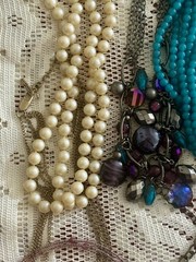 Costume Jewelry LOT Of 12 Estate Hoard All Wearable Vintage