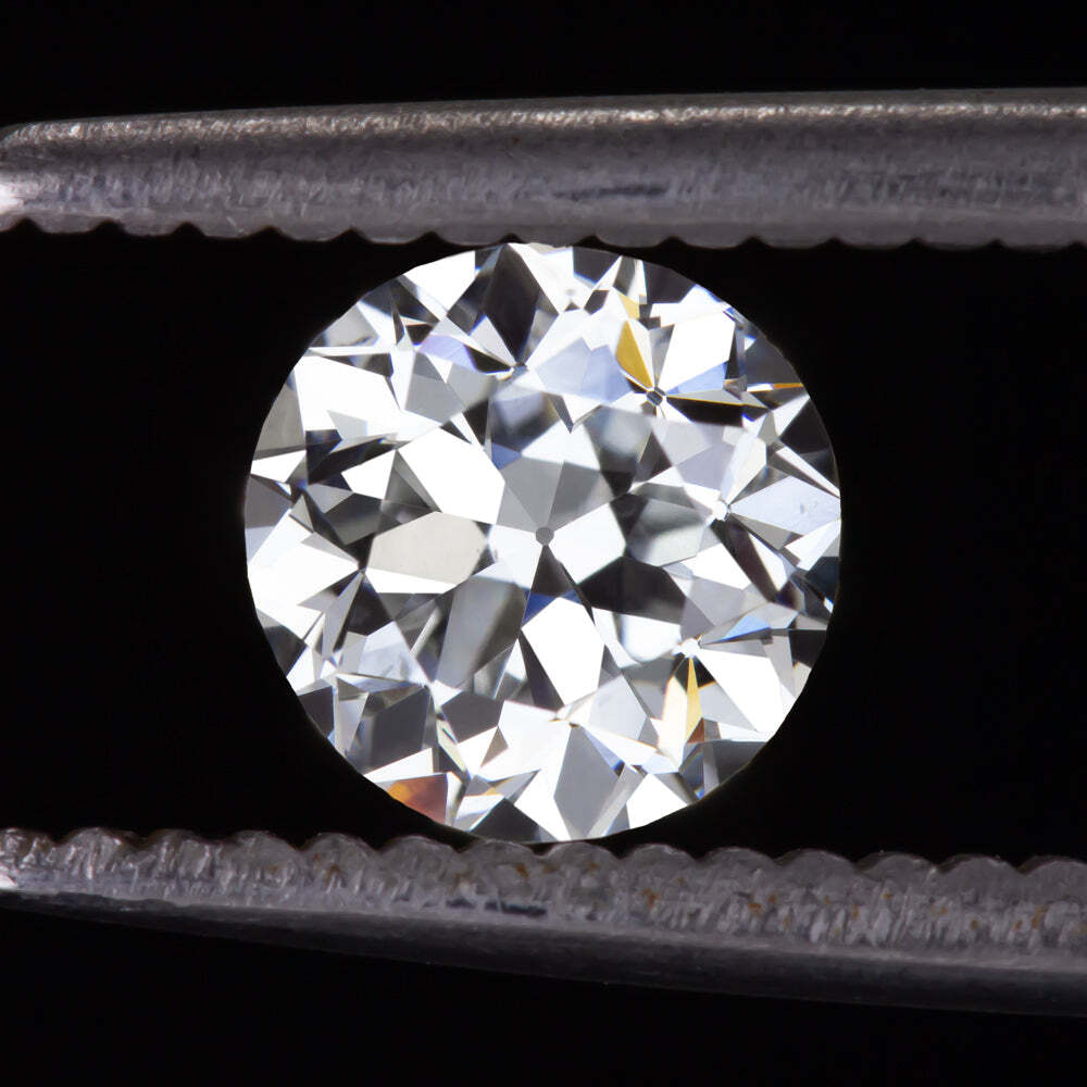 0.93ct CERTIFIED G SI1 OLD EUROPEAN CUT DIAMOND VINTAGE LOOSE NATURAL 1 CARAT