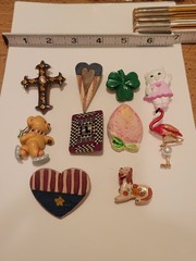 Vintage And Modern Brooch Pin Lot Mixed Themes All Occasions CA USA E459-1